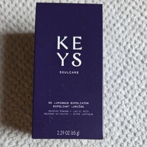 Keys Soulcare Be Lumious Exfoliator NIB SEALED 2.29 Oz